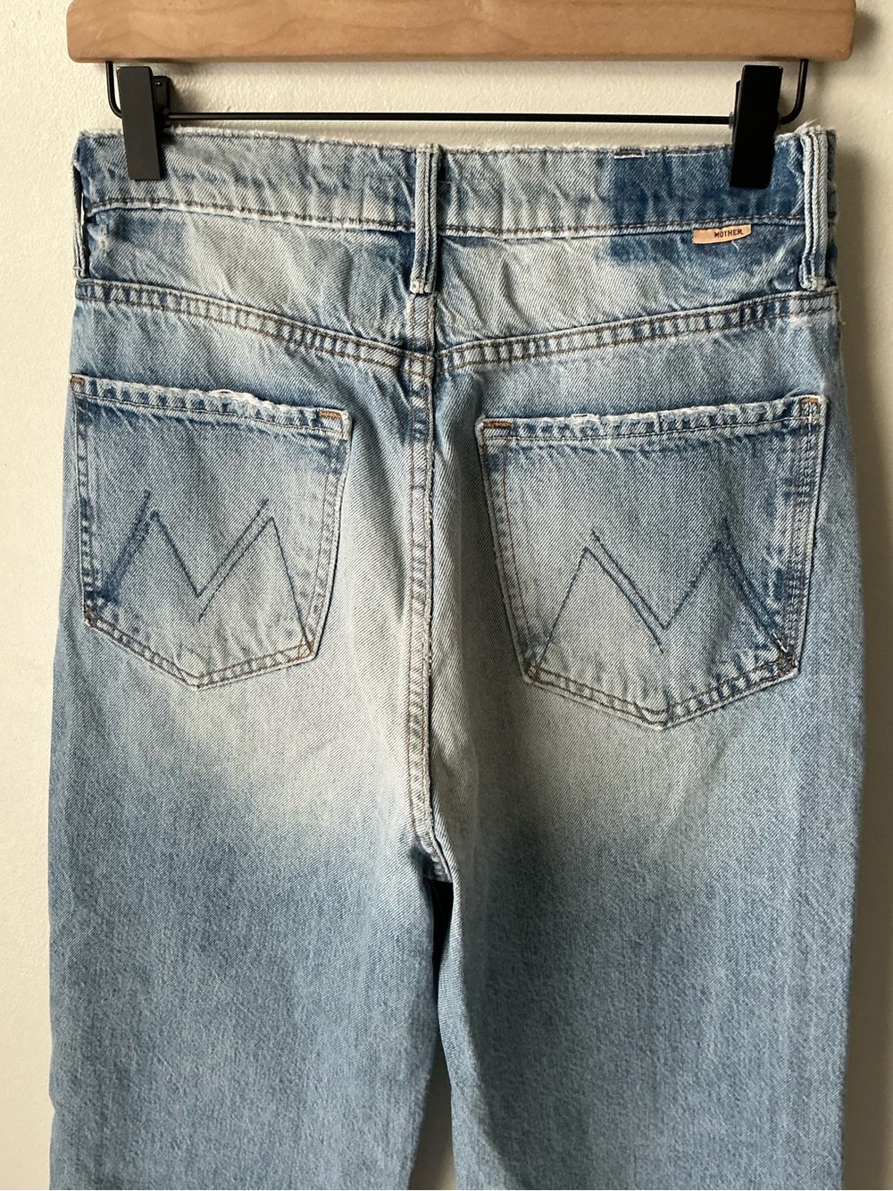 MOTHER SUPERIOR Jeans High Waisted Tunnel Vision Sneak The Other Side Size 26 - Picture 5 of 14